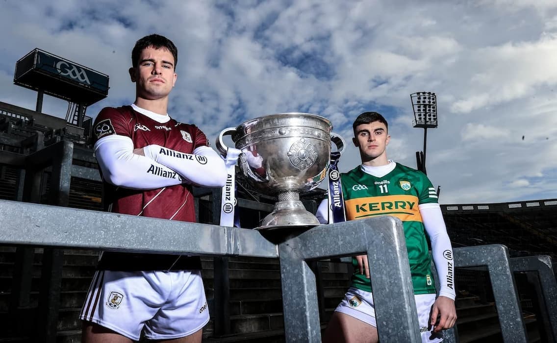 GAA players in Croke Park