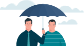 Two consumers under one umbrella